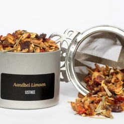 New Aardbei-Limoen ijsthee IJsthee | Zomer Thee