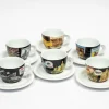 Discount Ancap Cappuccino Grande Musica Porselein Servies | Ancap Porselein