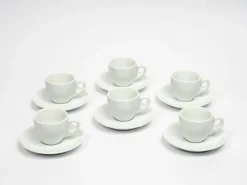 Fashion Ancap Espresso Verona wit Porselein Servies | Ancap Porselein