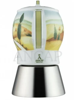 New Ancap percolator 4 kops - Contrade Porselein Servies | Ancap Porselein