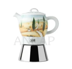 Discount Ancap percolator 4 kops RVS - Contrade Porselein Servies | Ancap Porselein