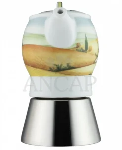 Discount Ancap percolator 4 kops RVS - Contrade Porselein Servies | Ancap Porselein