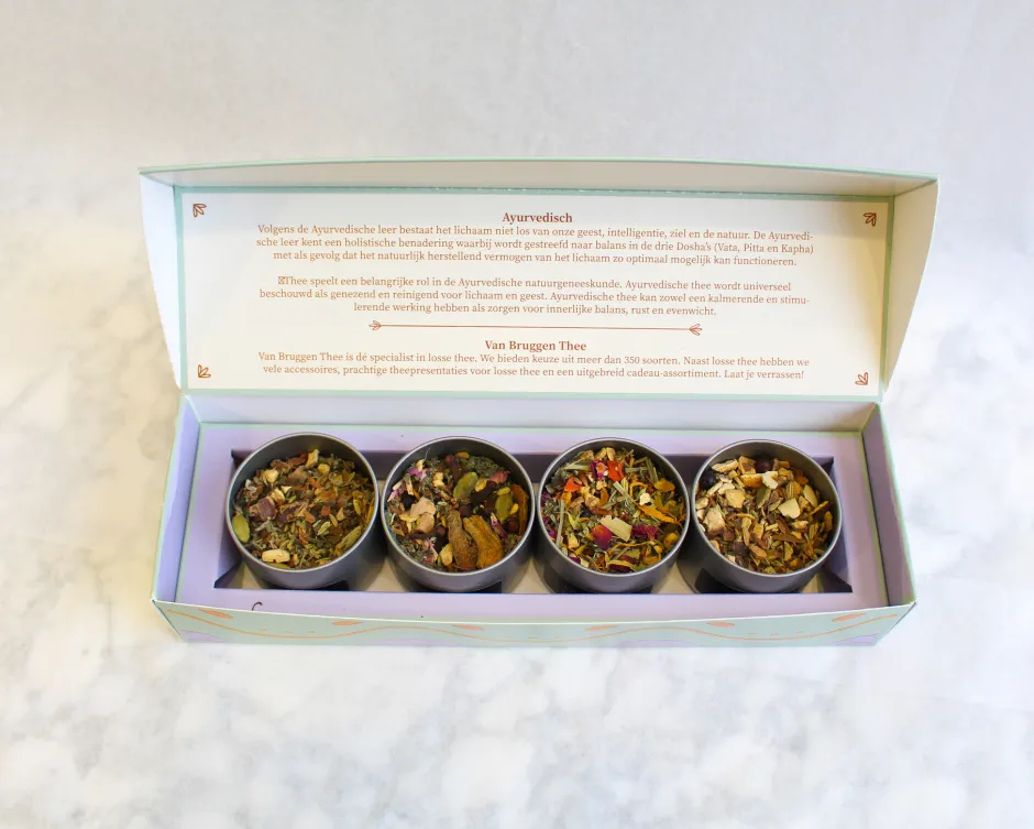 Discount Ayurvedische kruidenthee cadeaubox Thee Gift Set