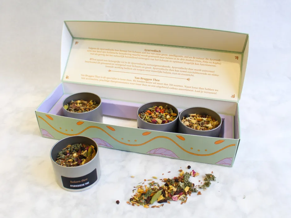 Discount Ayurvedische kruidenthee cadeaubox Thee Gift Set