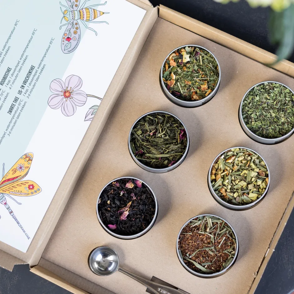 Online Brievenbus cadeau lente Thee Gift Set