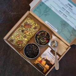 Sale Brievenbuscadeau verrassing thee, chocolade en cosy cards Bonbons En Candybars | Theepakket