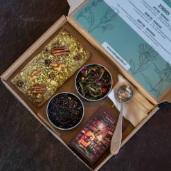 Sale Brievenbuscadeau verrassing thee, chocolade en mini-puzzel Bonbons En Candybars | Theepakket