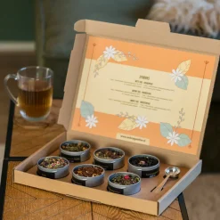 Discount Brievenbuspakket losse thee "Best wishes" Theepakket | Thee Gift Set