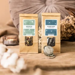 Best Cadeaupakket Winterthee 2x thee en RVS thee ei Theepakket