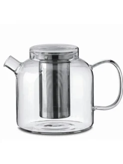 Outlet Calippo Glazen theepot met zeef 1,5L Theepotten | Theebloemen