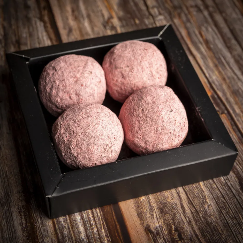 Clearance Chocoladebom Chocolademelkbal Rode peper Chocolademelkbom (choco Bombs)