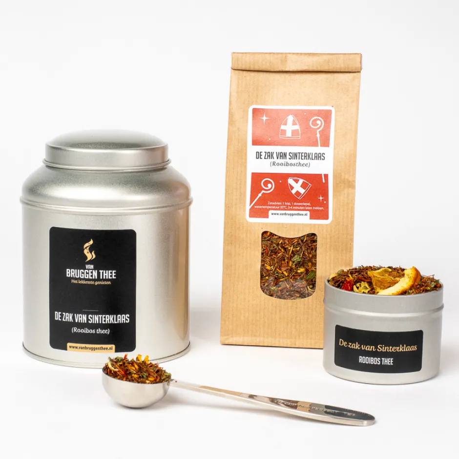 New De zak van Sinterklaas - Rooibosthee Rozenbottel Thee