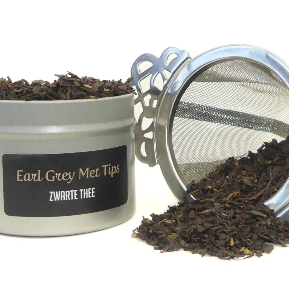 New Earl Grey met tips - Zwarte thee Engelse Thee | Earl Grey Thee