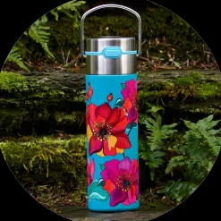 Outlet Eigenart Leeza Drinkfles Poppy RVS Thermosflessen Leeza To-Go