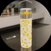 Online Eigenart Leeza Drinkfles Daisy-Yellow RVS Thermosflessen Leeza To-Go