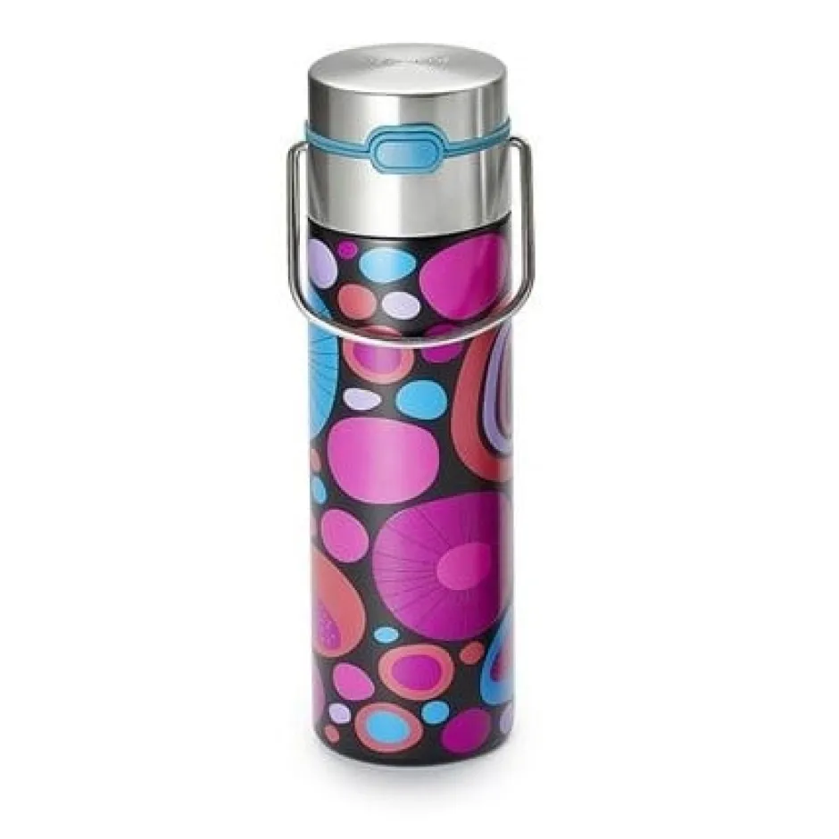 Discount Eigenart Leeza Drinkfles Cheerful RVS Thermosflessen Leeza To-Go