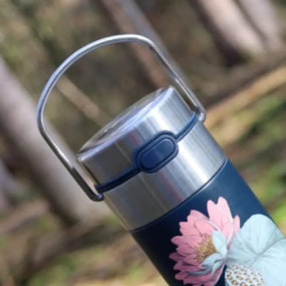 Discount Eigenart Leeza Drinkfles Padma RVS Thermosflessen Leeza To-Go