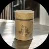 Online Eigenart theeblik Yumiko 500gr Gold Bewaarblikken Eigenart | Blik Rond
