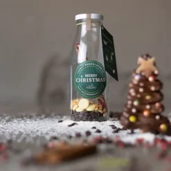 Hot Fles chocolademelk Kerst Fles Chocolademelk