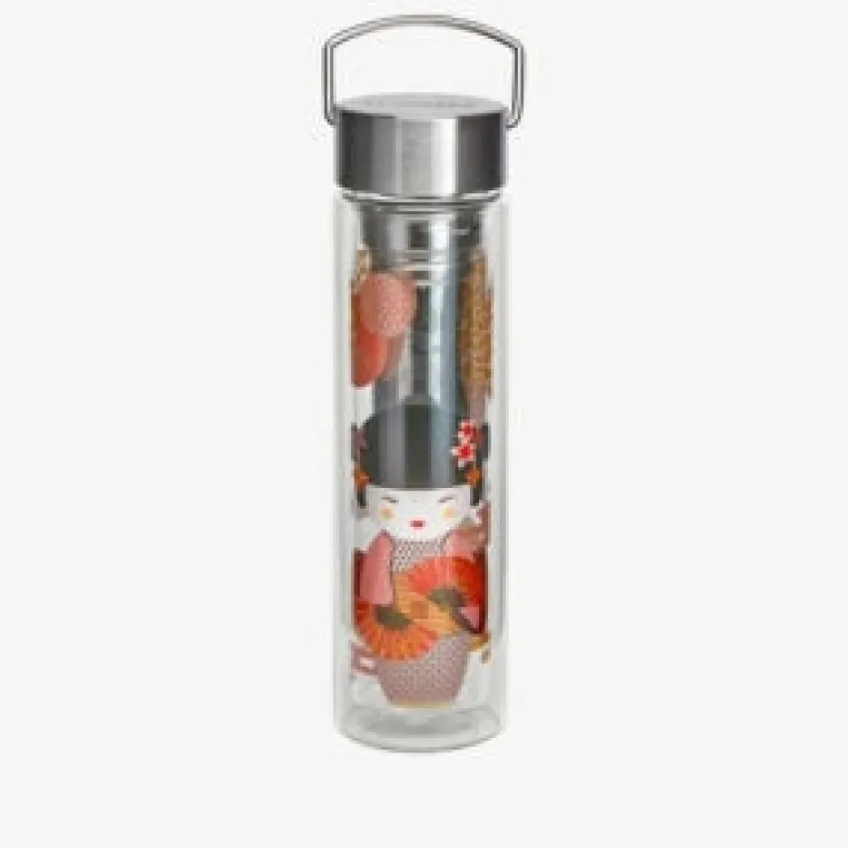 Sale Flow Tea Eigenart new Geisha Glazen Thermosflessen FlowTea