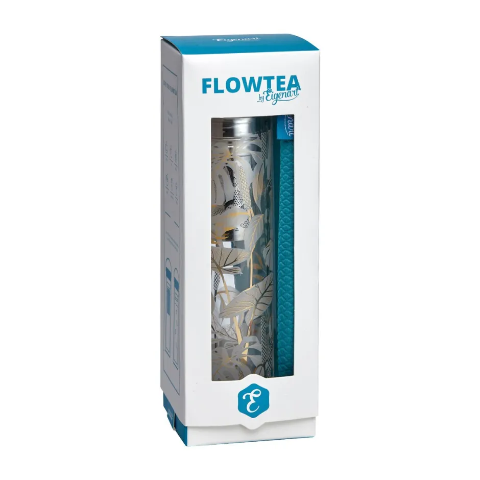 Sale Flow tea Thermosfles FlowTea 'Tropical Summer' Glazen Thermosflessen FlowTea