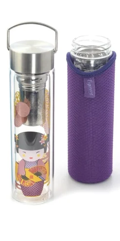 Clearance Flow Tea Thermosfles new little Geisha Glazen Thermosflessen FlowTea