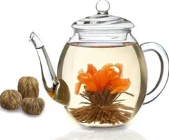 New Geschenkset: Theepot + theebloemen Theepotten | Theebloemen