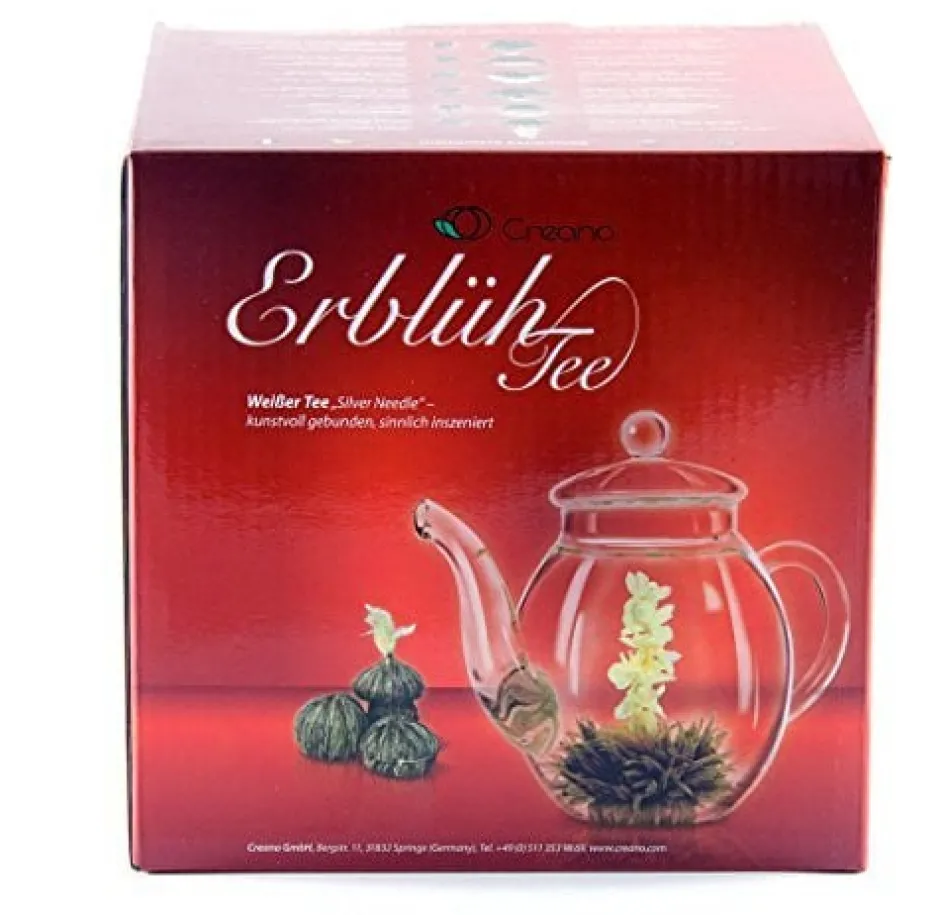 New Geschenkset: Theepot + theebloemen Theepotten | Theebloemen