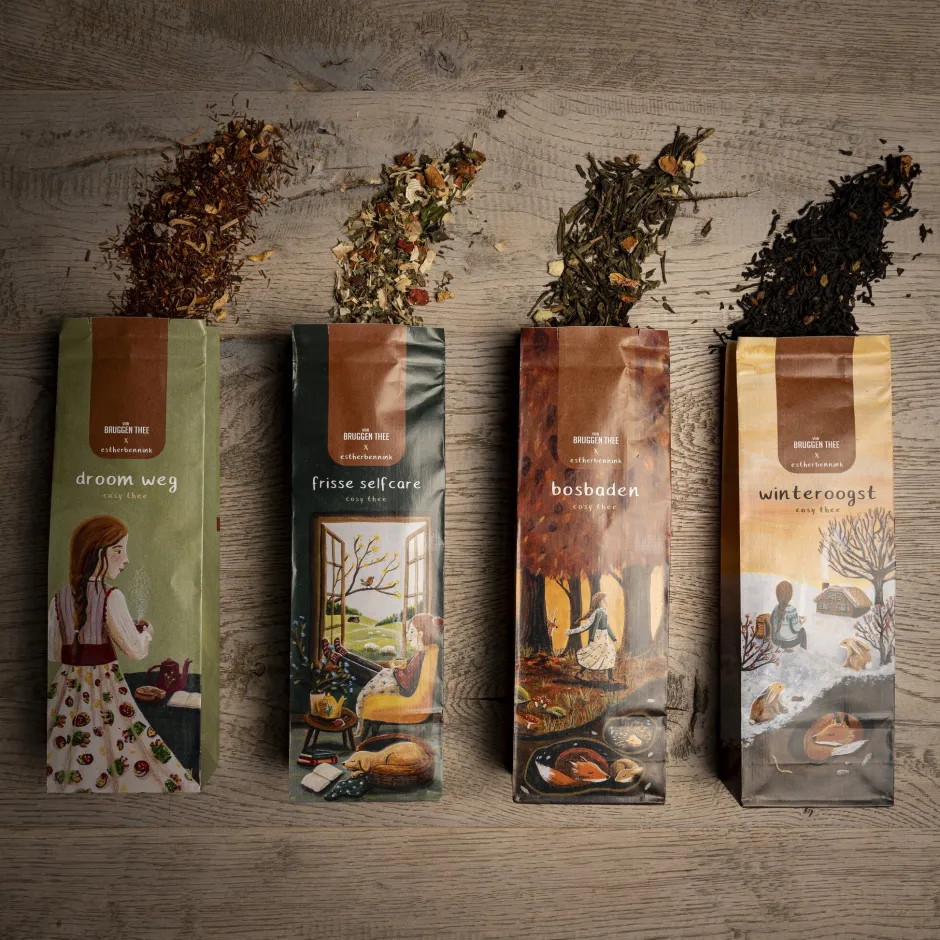 New 100 gram Frisse selfcare (kruidenthee) Esther Bennink Theepakket | Zomer Thee