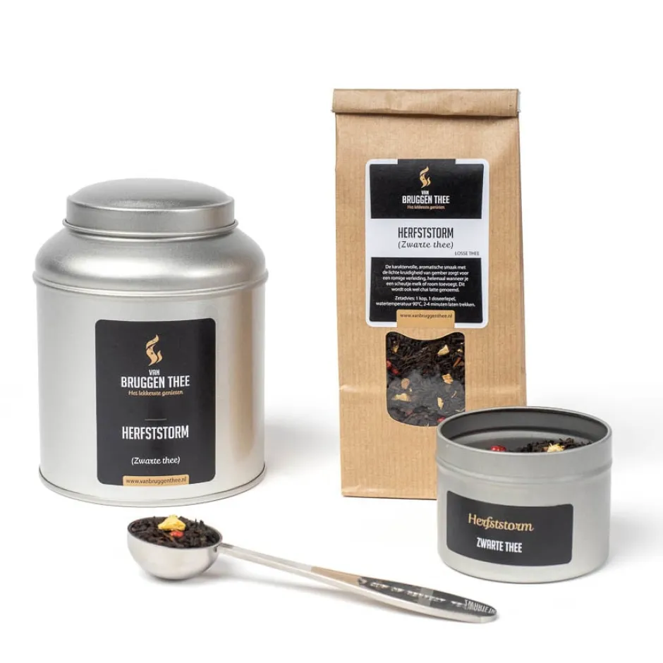 Clearance Herfststorm - kruidige zwarte thee Chai Thee | Herfst Thee