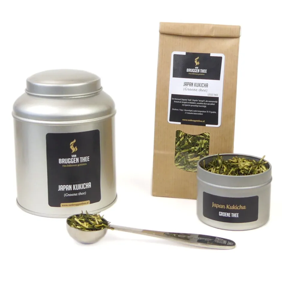 Outlet Japan Kukicha groene losse thee Pure Thee | 100% Natuurlijk