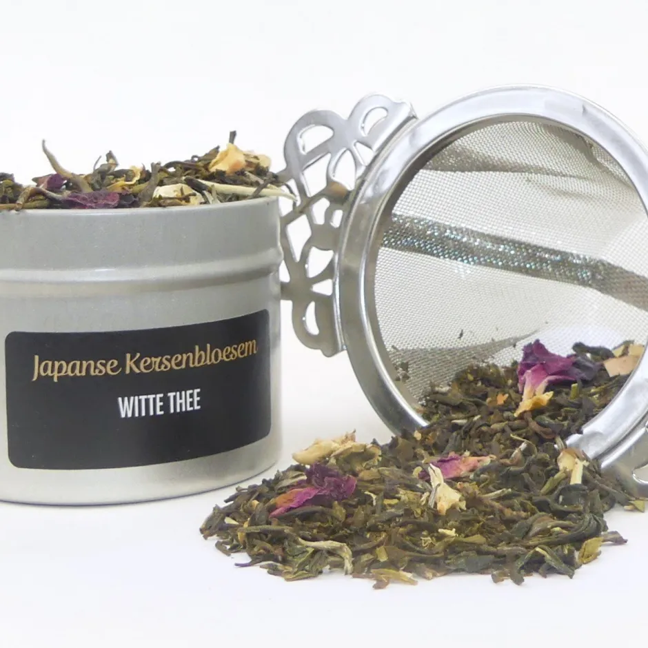 Outlet Japanse Kersenbloesem - Witte Thee Rozenbottel Thee | Lente Thee