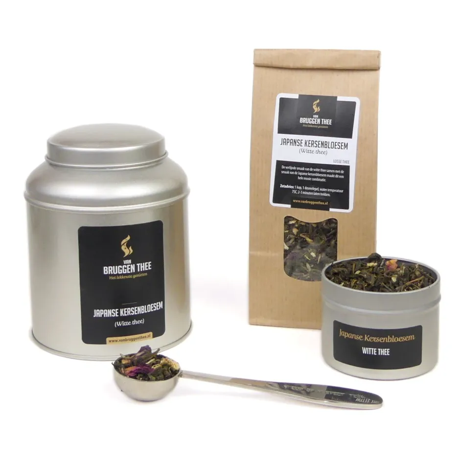 Outlet Japanse Kersenbloesem - Witte Thee Rozenbottel Thee | Lente Thee