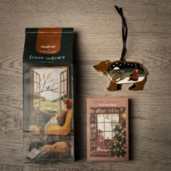Online Kersthanger, minipuzzel kerst en thee Theepakket