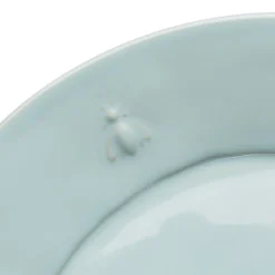 Best La Rochere Abeille bord 21ø blauw La Rochère Theeglas En Glaswerk