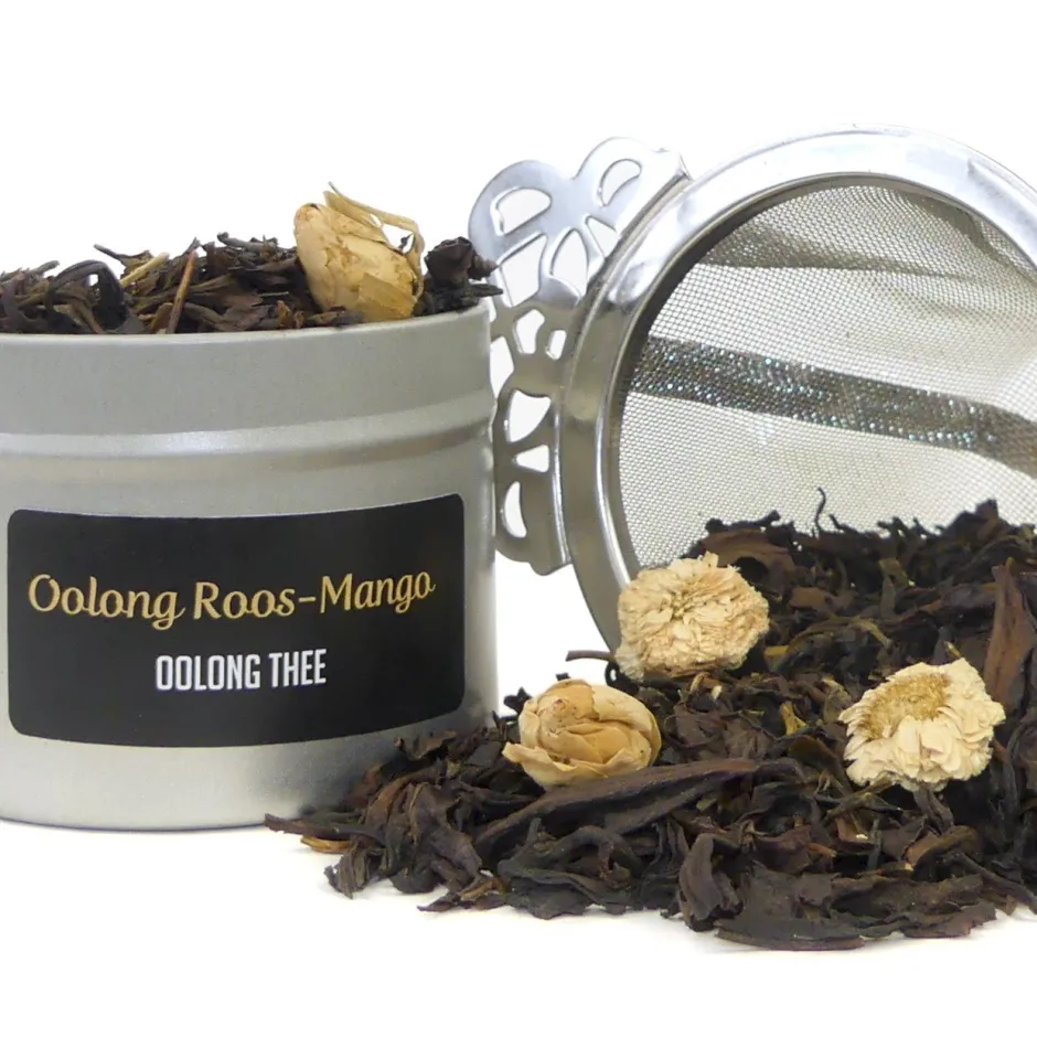Fashion Oolong roos-mango Rozenbottel Thee | Rozenthee