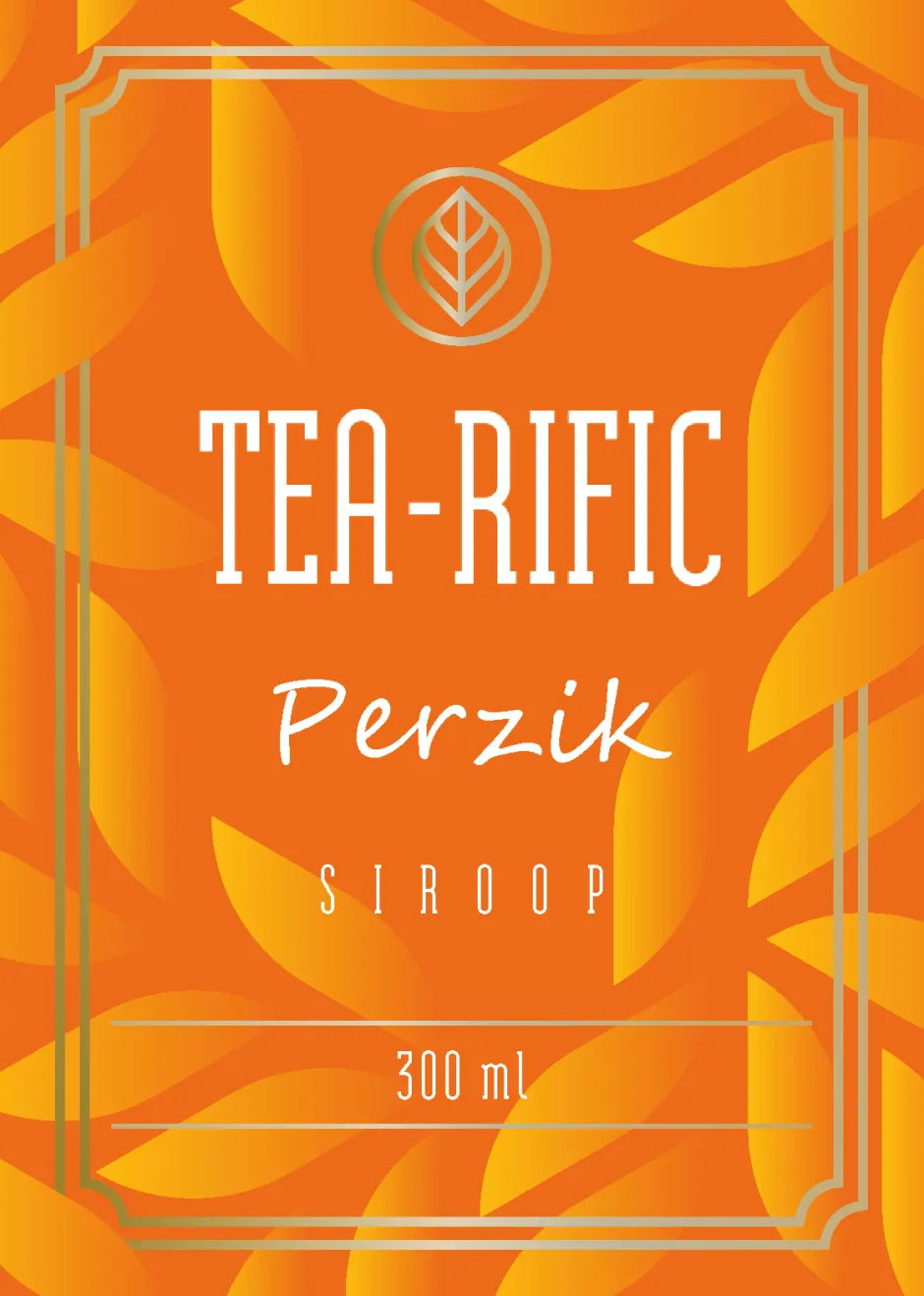 Clearance Perzik siroop Siropen