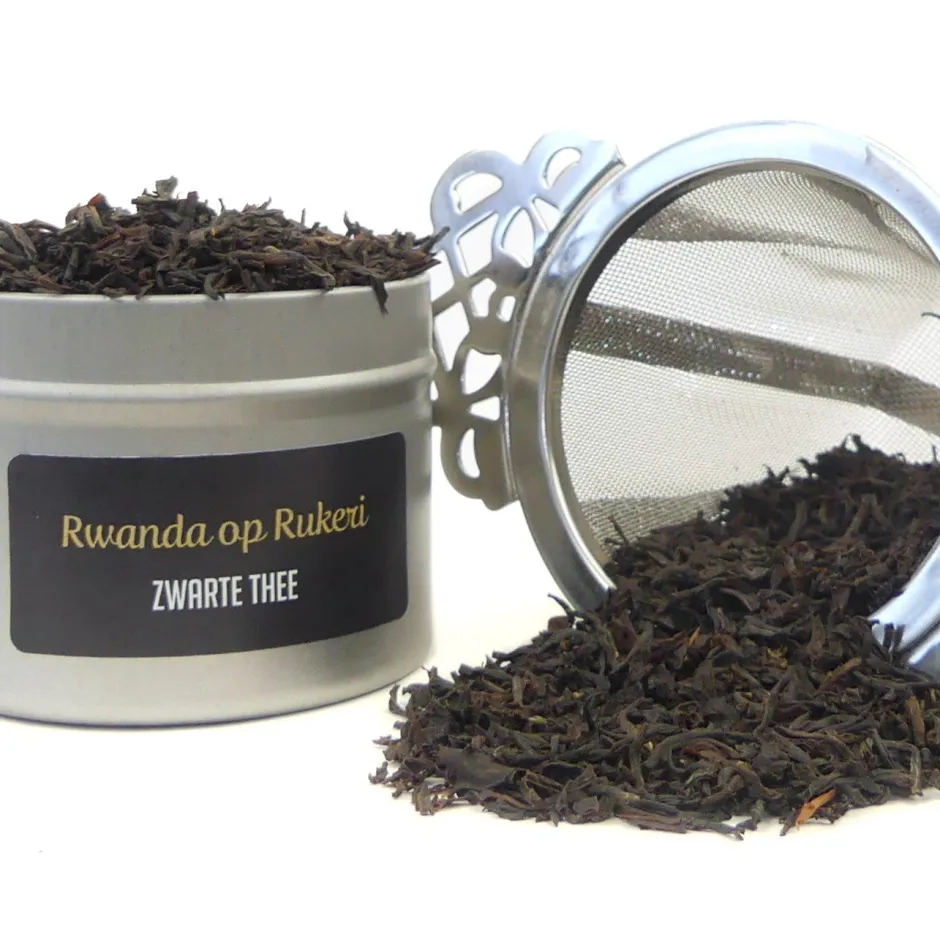New Rwanda OP Rukeri zwarte losse thee Pure Thee | 100% Natuurlijk
