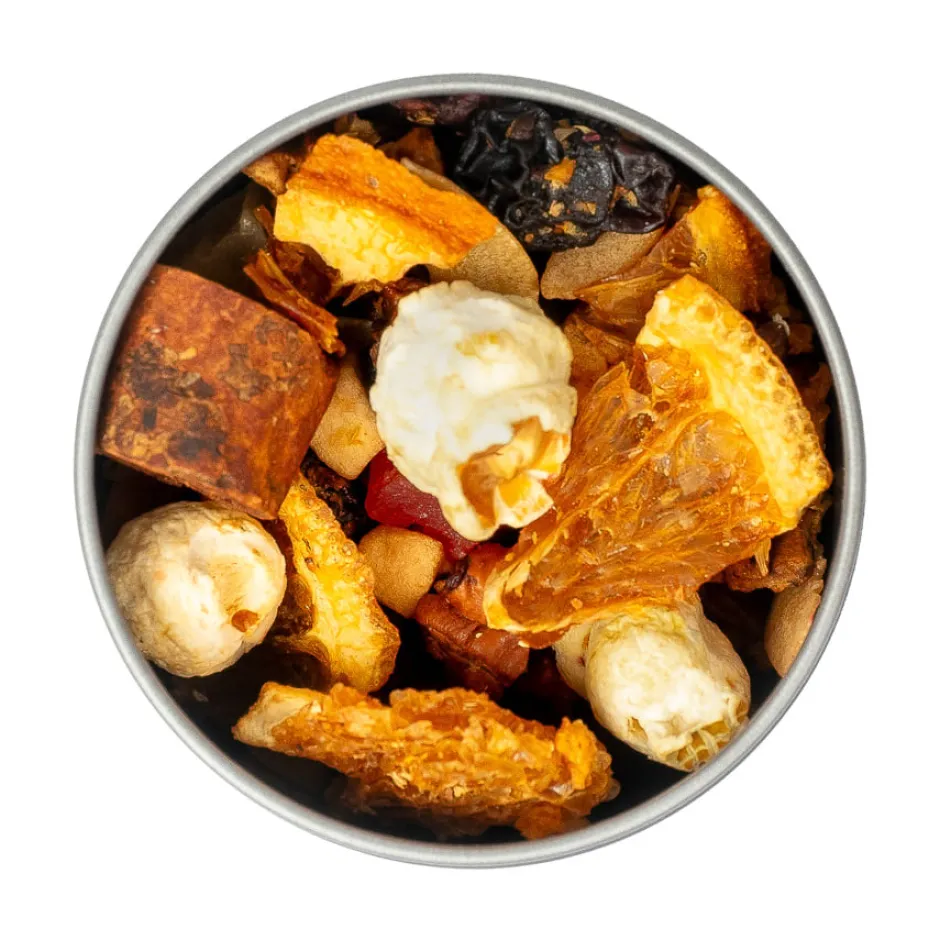 Sale Sneeuwpop popcorn thee Vruchtenthee | Kerstthee