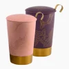 New Tea eve roze metal mok Teaeve Dubbelwandige Mokken