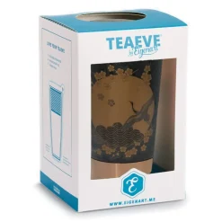 Online TeaEve theebeker Komorebi - Zwart Theebekers Met Zeef | Teaeve Dubbelwandige Mokken