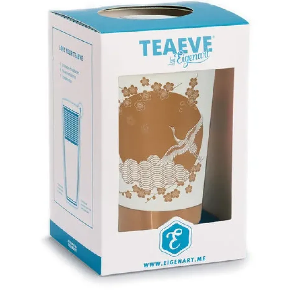 Discount TeaEve theebeker Komorebi - Wit Theebekers Met Zeef | Teaeve Dubbelwandige Mokken
