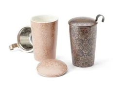 Hot TeaEve theebeker Padma Theebekers Met Zeef | Teaeve Dubbelwandige Mokken
