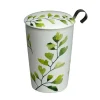 Sale TeaEve "Trees" Green Dubbelwandige theemok Teaeve Dubbelwandige Mokken