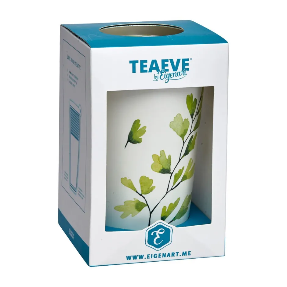 Sale TeaEve "Trees" Green Dubbelwandige theemok Teaeve Dubbelwandige Mokken