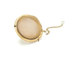 Sale Thee ei goudkleurig theefilter RVS goud Thee Filters | Theefilters