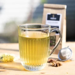 Clearance Thee geschenkset met glas - Ouessant La Rochère Theeglas En Glaswerk | Theepakket