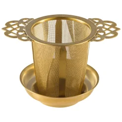 Sale Theefilter met theetipje RVS GOUD Theefilters | Thee Filters