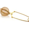Best Theefilter tang doorsnede 5cm Goud RVS Theefilters | Thee Filters