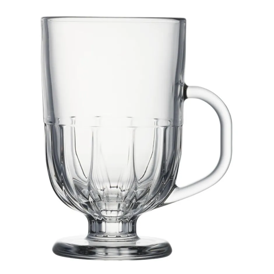New Theeglas Flore 30cl op voet La Rochère Theeglas En Glaswerk